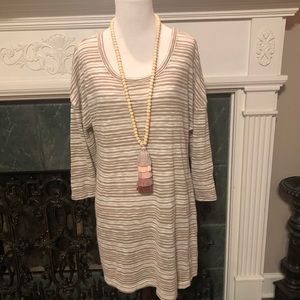 Old Navy Maternity Tunic Dress w Necklace Medium